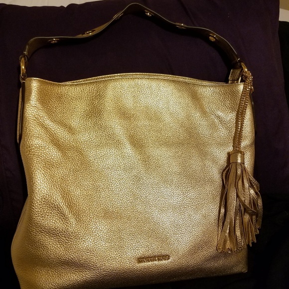 michael michael kors brooklyn large leather shoulder bag